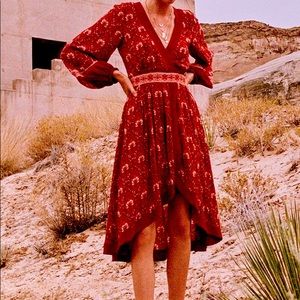 RARE Free People Spell and the Gypsy Soiree Dress